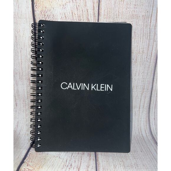 Calvin Klein Spiral Notebook Notepad NWOT - Picture 1 of 6